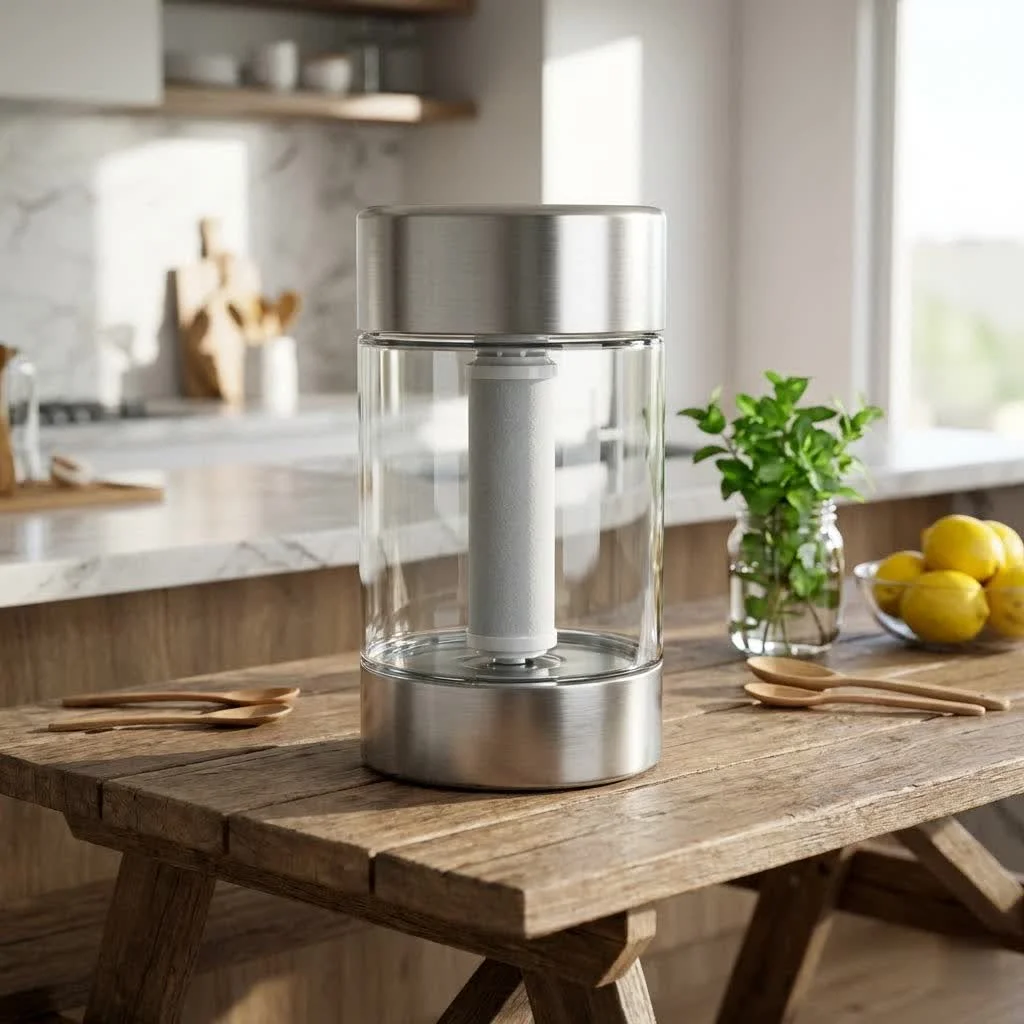 Water tank purifier system for home use